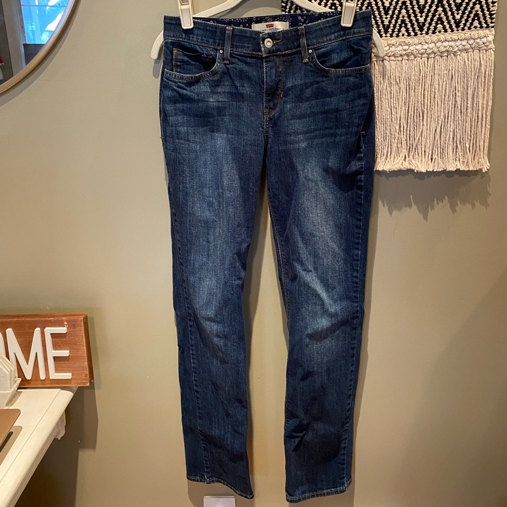 LEVI PERFECT WAIST STRAIGHT LEG 525 JEANS 4